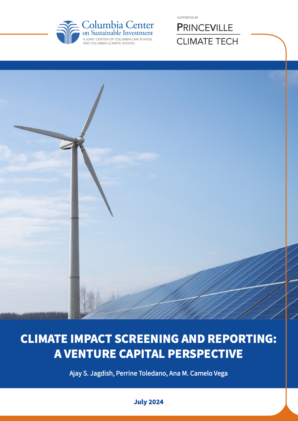 climate impact screening publication cover