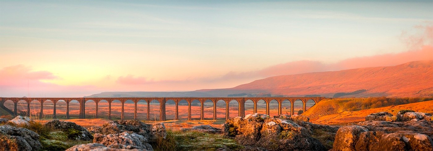 bridge in front of sunrise
