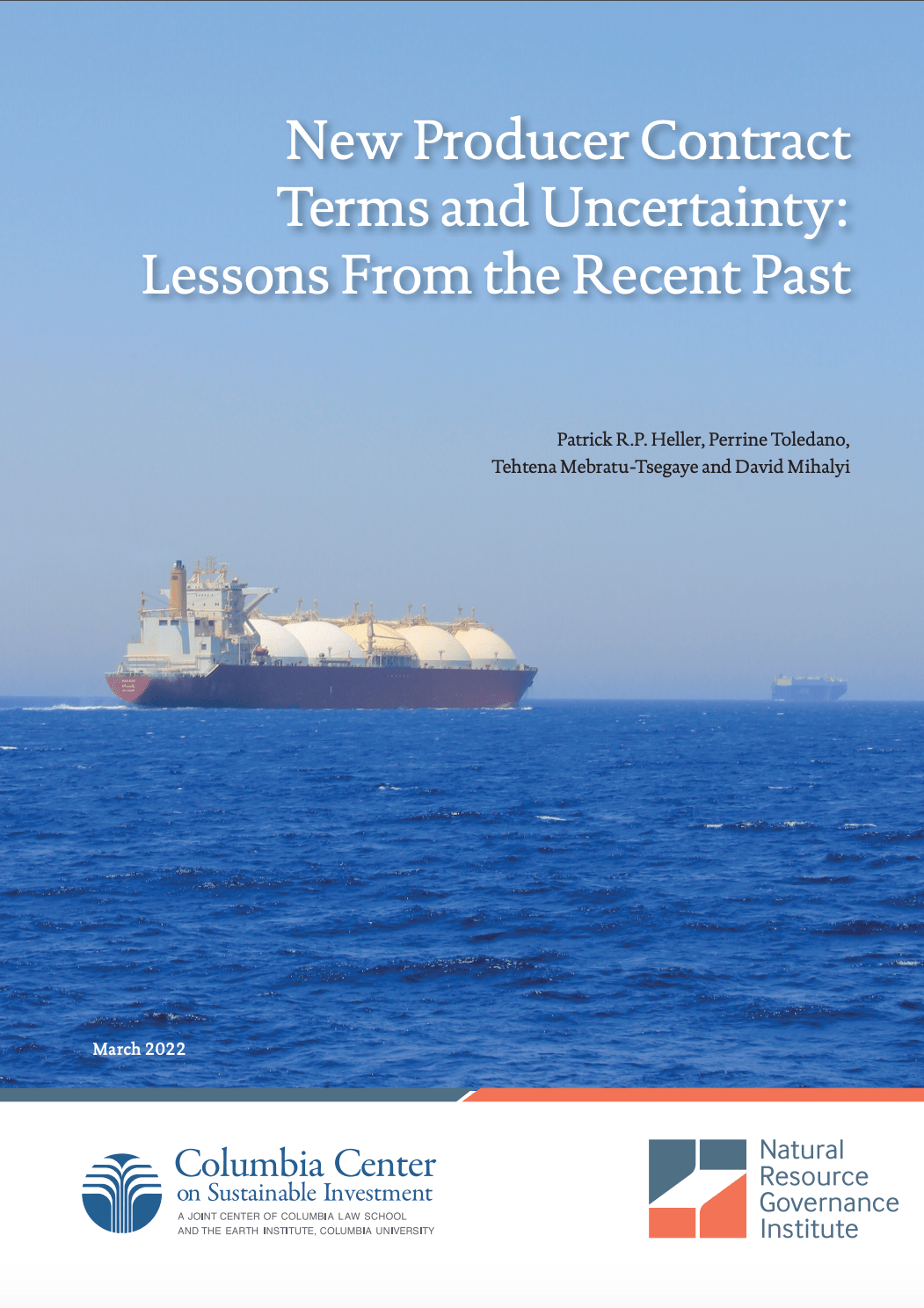 "New Producer Contract Terms and Uncertainty: Lessons From the Recent Past" publication cover