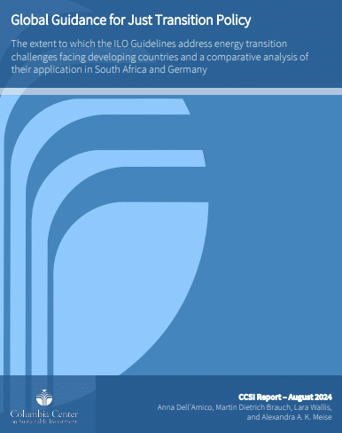 Global Guidance for Just Transition Policy