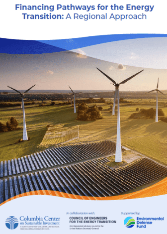 Financing Pathways for the Energy Transition: A Regional Approach