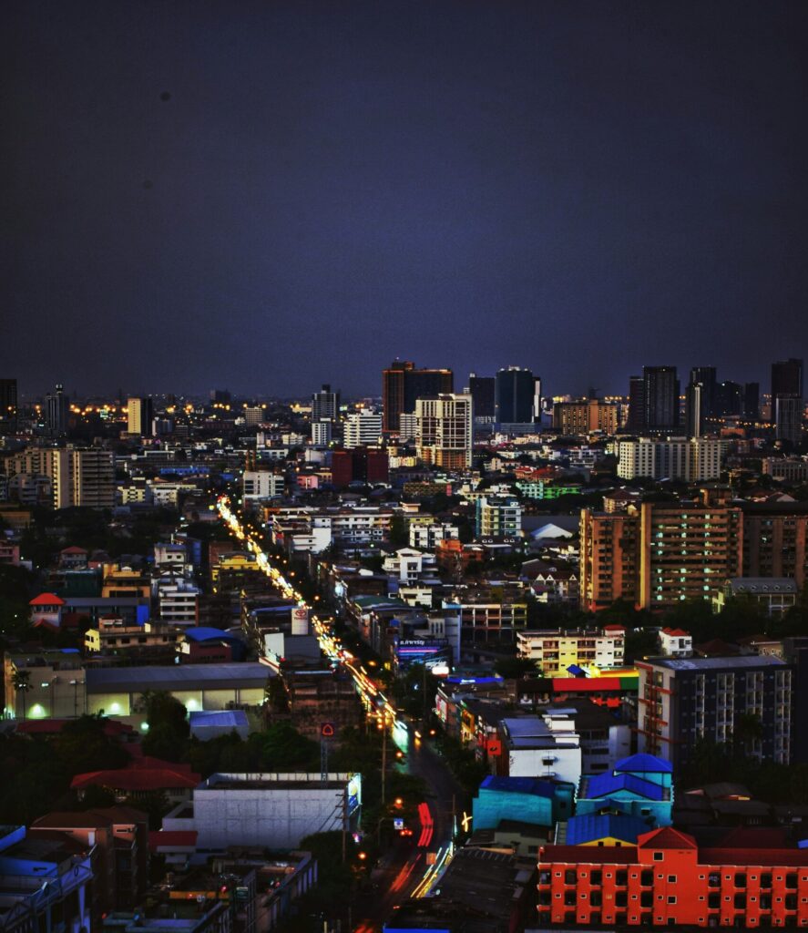 Southeast Asian Cityscape